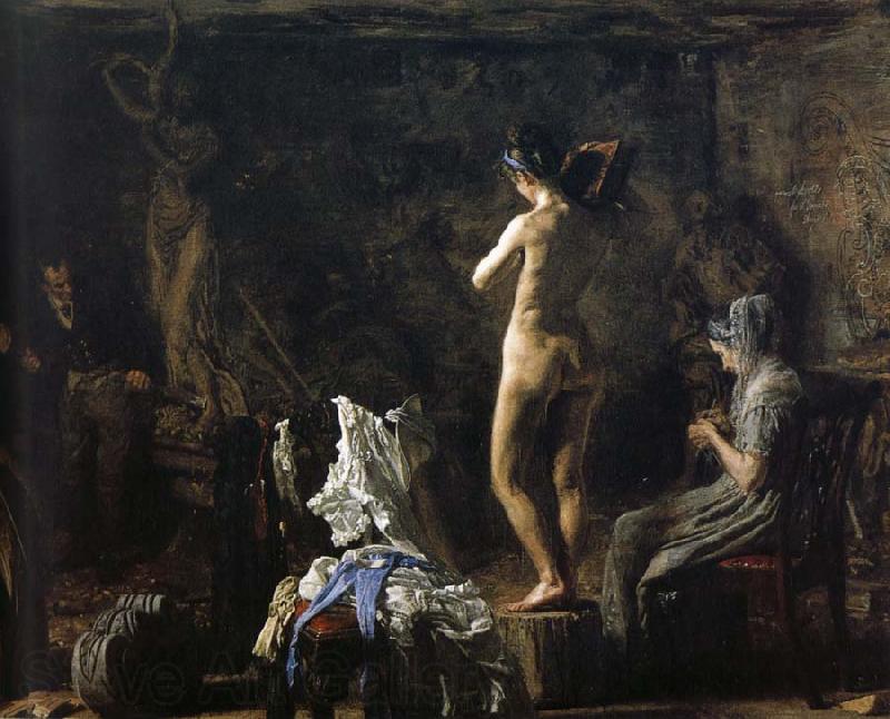 Thomas Eakins The William is Carving his goddiness France oil painting art